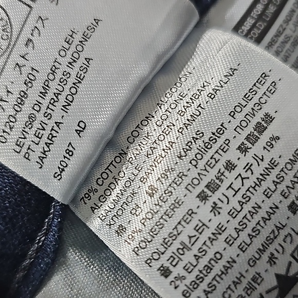 Levi's 415 Relaxed‎ Bootcut Jeans Size 24W NWT - Picture 3 of 6